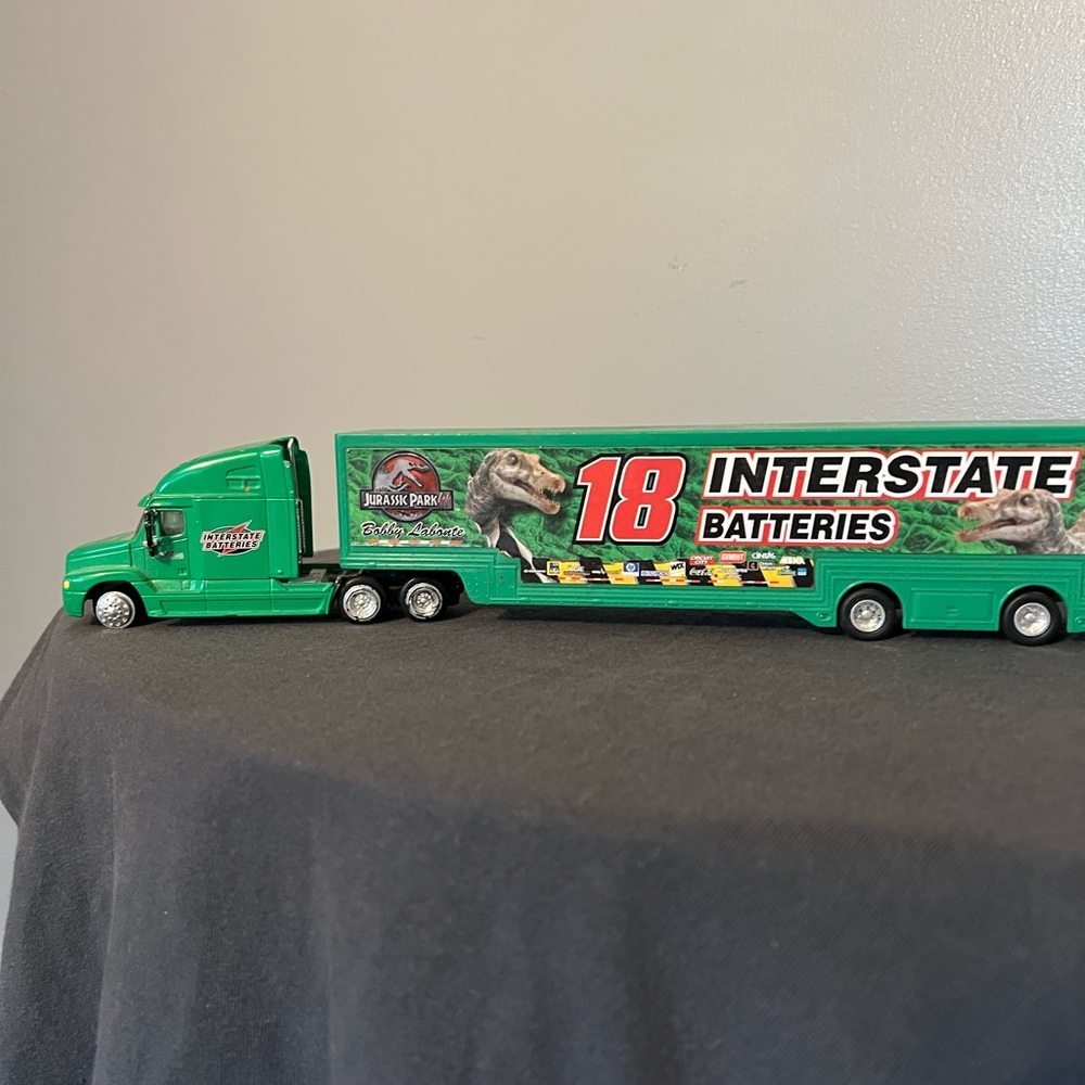Nascar Green Interstate Batteries Toy Truck
